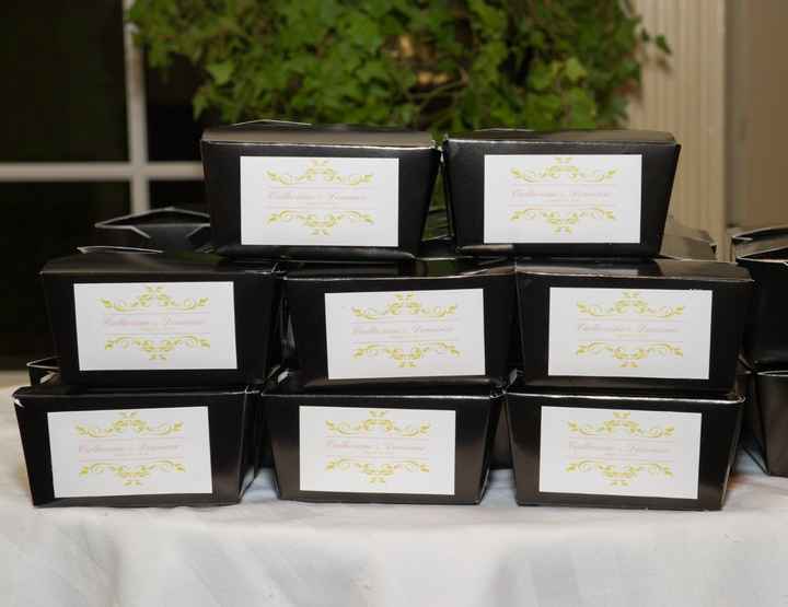 What are YOUR wedding favors?
