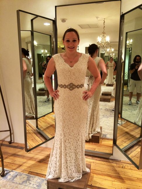 Just what this dress needed...a sash! Show off yours!