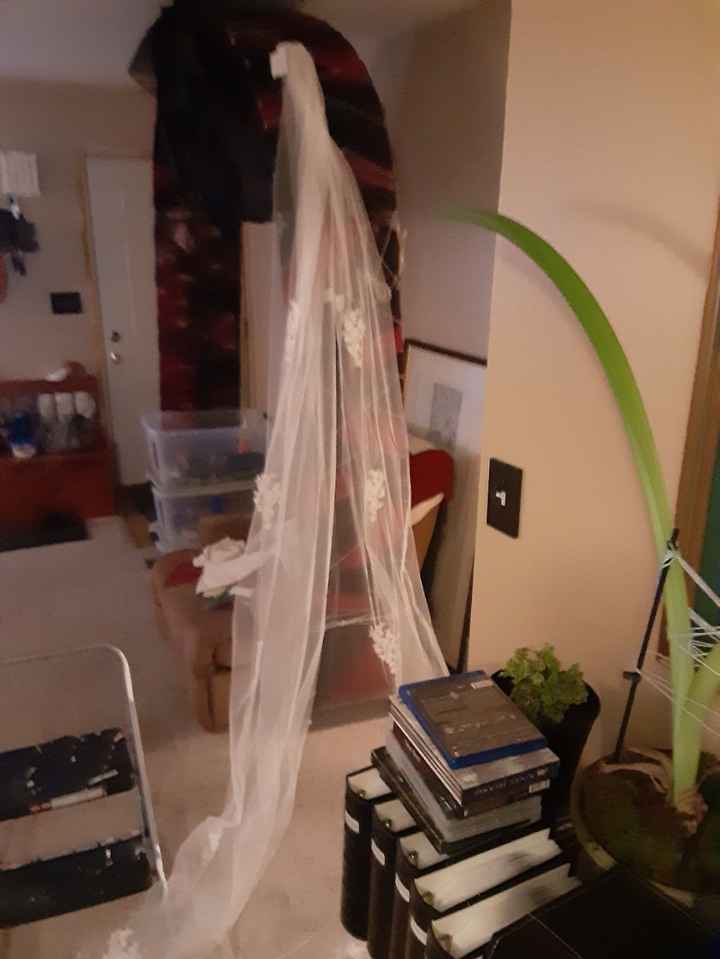 Picked up my veil today. - 1