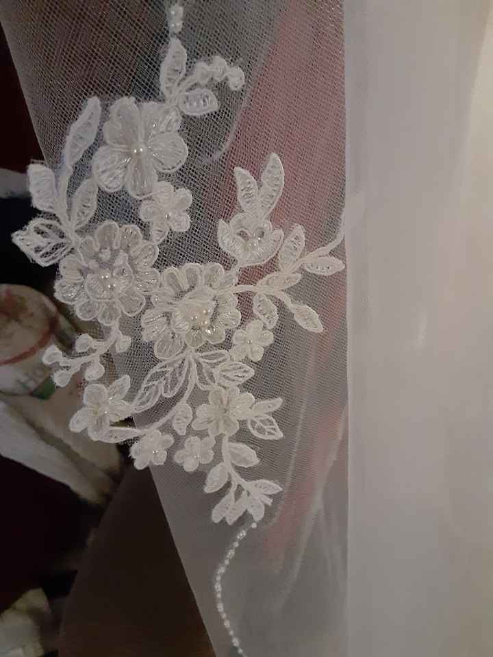 Picked up my veil today. - 3