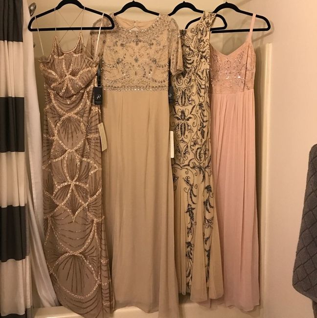 Bridesmaid dresses
