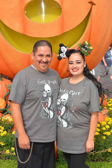 Our save the date photo shoot at Disneyland 