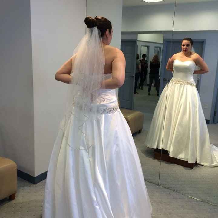 Major veil regret!