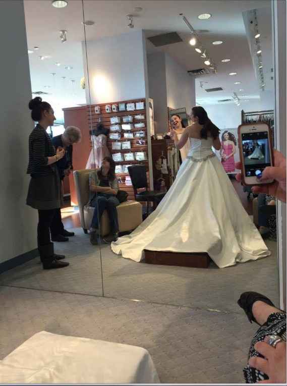 Not buying the dress you thought you wanted