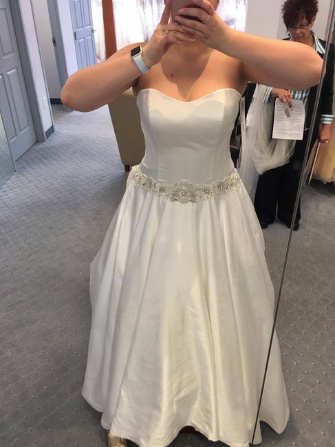 My dress is in...now I want to see yours!