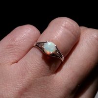 What kind of stone is your e-ring?