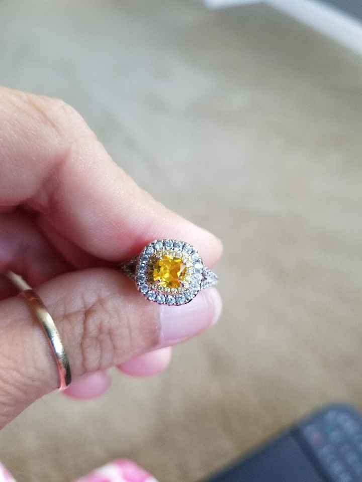 i got my wedding band! Show me your beautiful rings! - 2