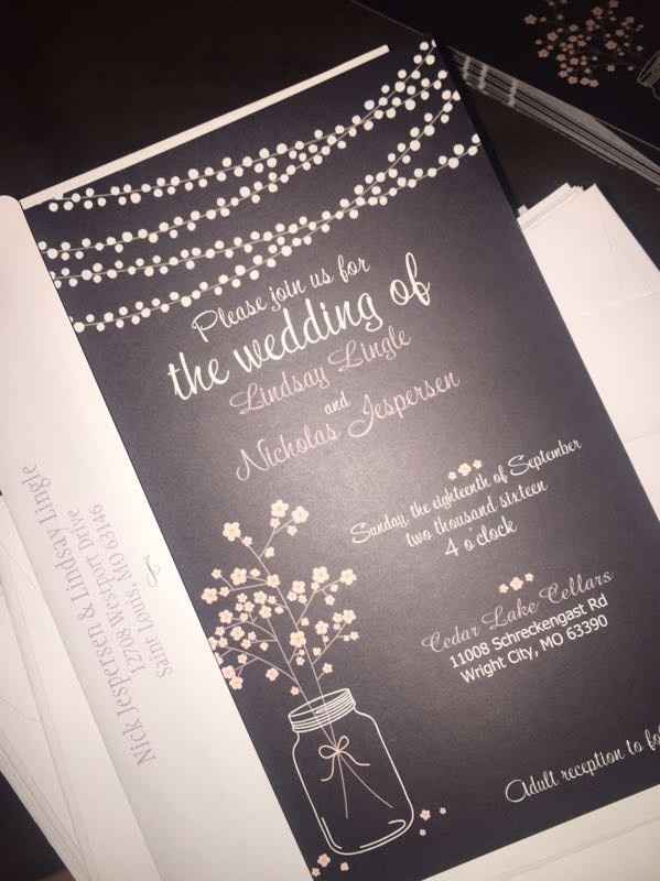 Our invitations are here :)