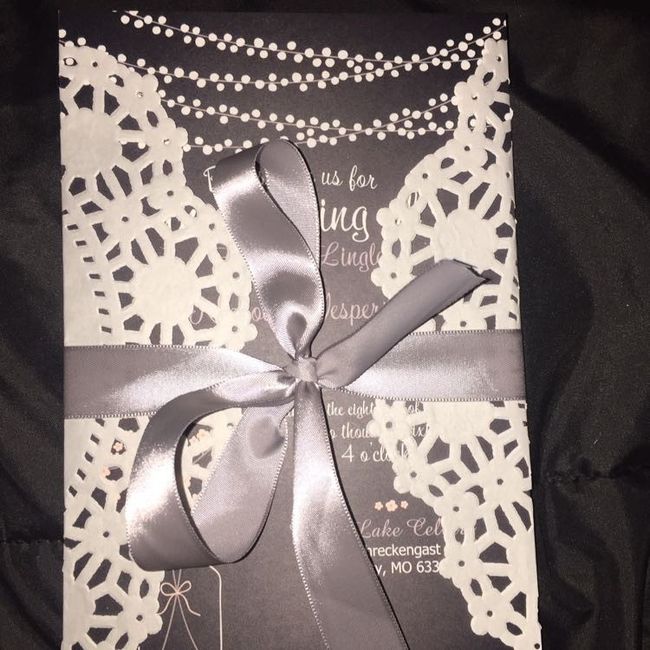 Did you DIY Invites? Pictures welcome!!