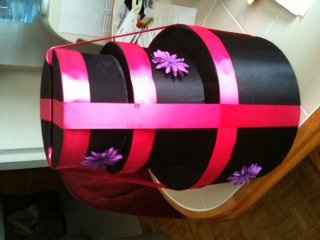 DIY Wedding Card Box Completed*pics