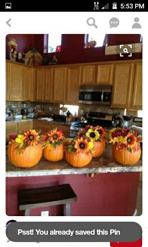  Pumpkins and sunflowers - 1