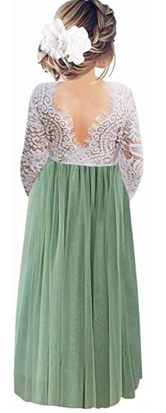 i just bought my flower girl dresses! - 1