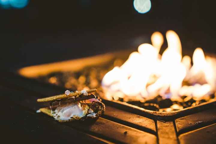 S'mores with the ring! 