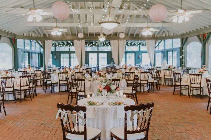 Interior of the ceremony and reception space
