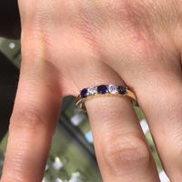 Is anyone with a single stone engagement ring getting a slim wedding band?