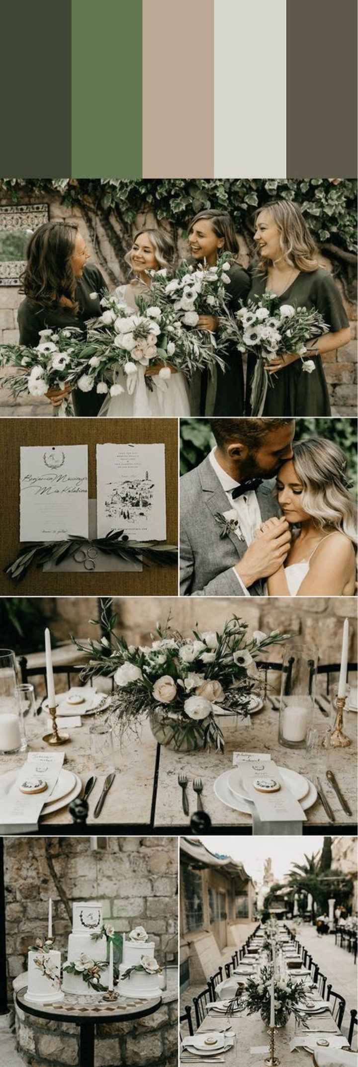 Matching Bridesmaids to my Dress - 2