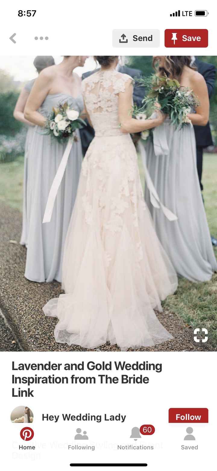 Blush Wedding Dress? - 1