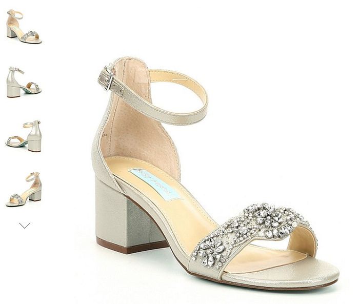 Wedding and reception shoes 1