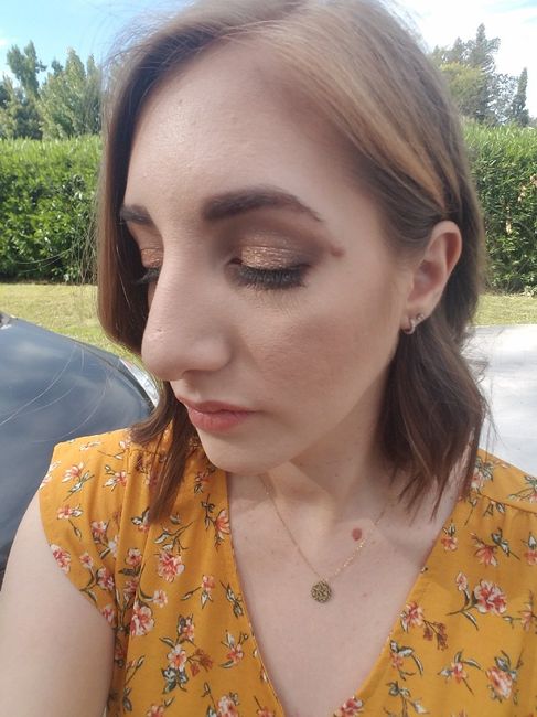1St Makeup trial! What do you think? 2