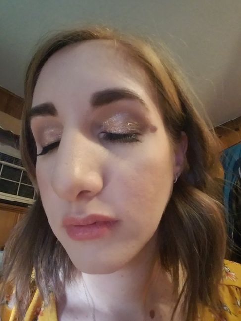 1St Makeup trial! What do you think? 5