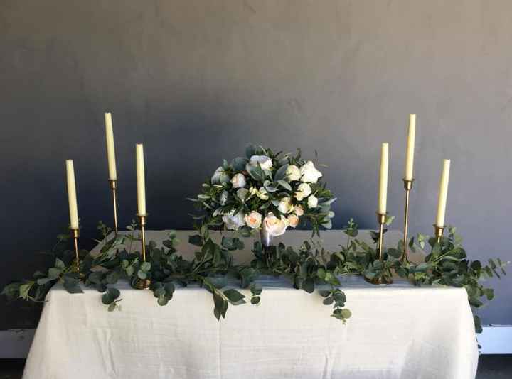 Sweetheart table ideas - 2