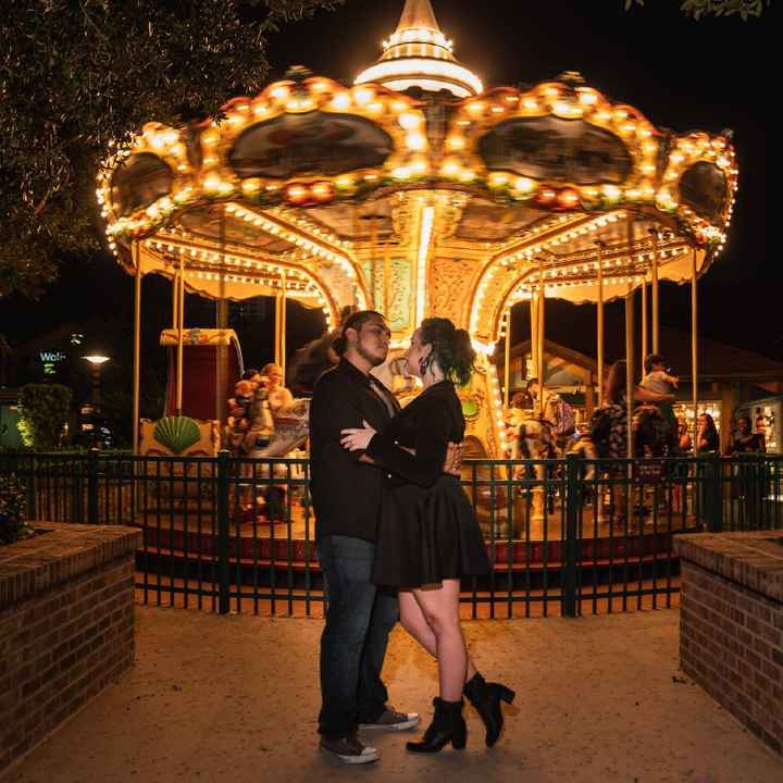 My favorite photo that our craigslist photographer took of our engagement shoot - 1