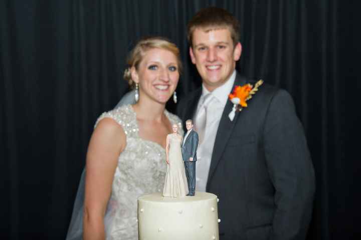 Cake topper came! Now can I see yours?