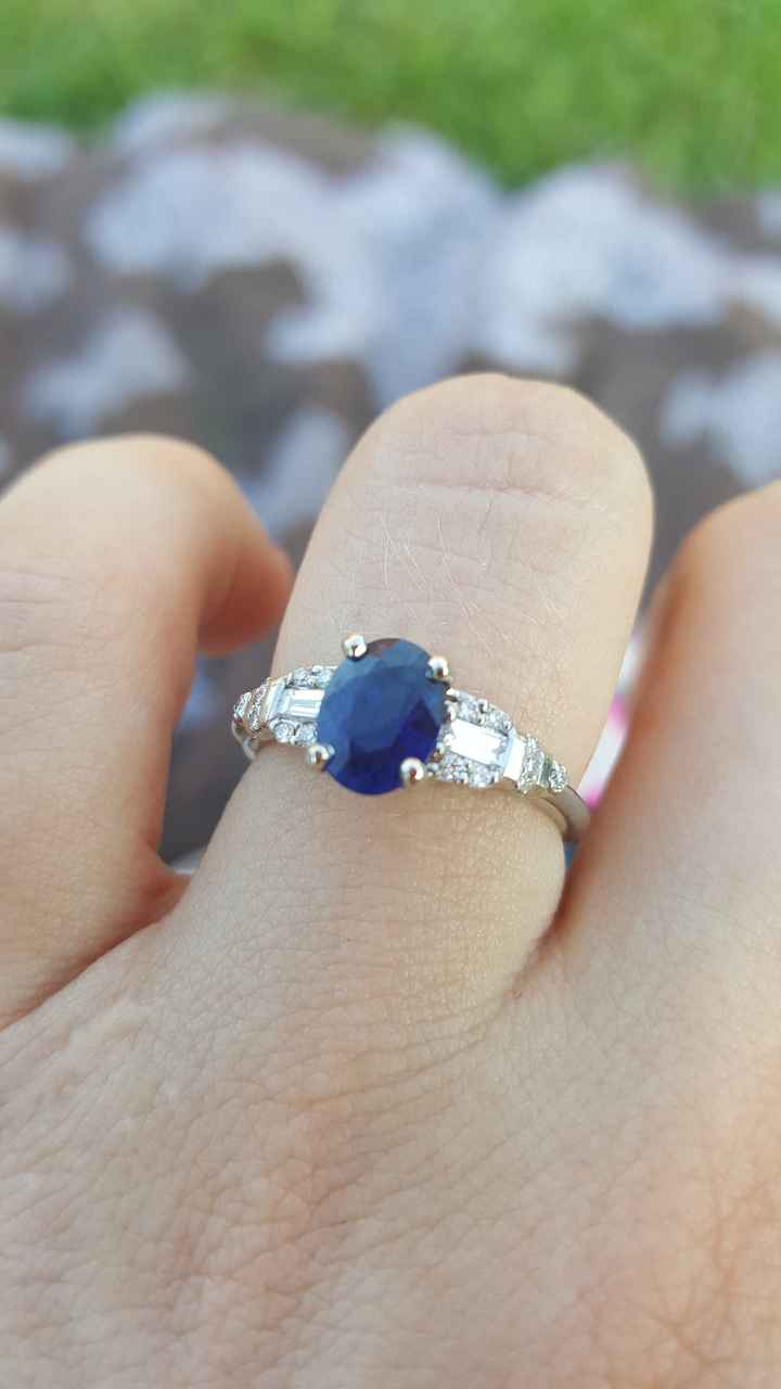 Rings with alt. Gemstone color and/or engravings?