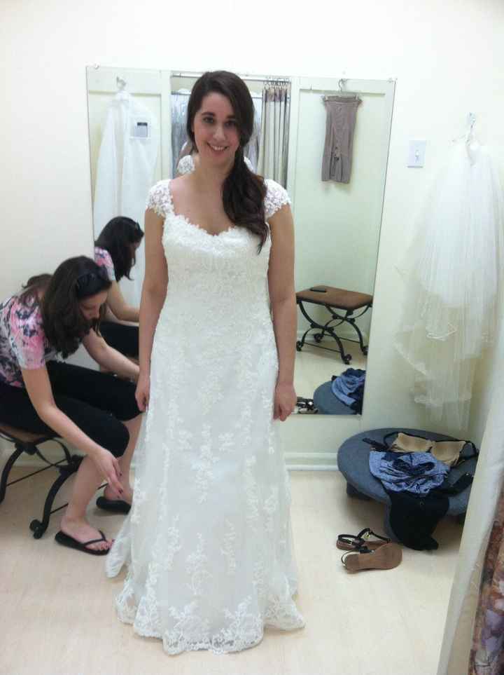 Last dress fitting...or so I thought (PICS)