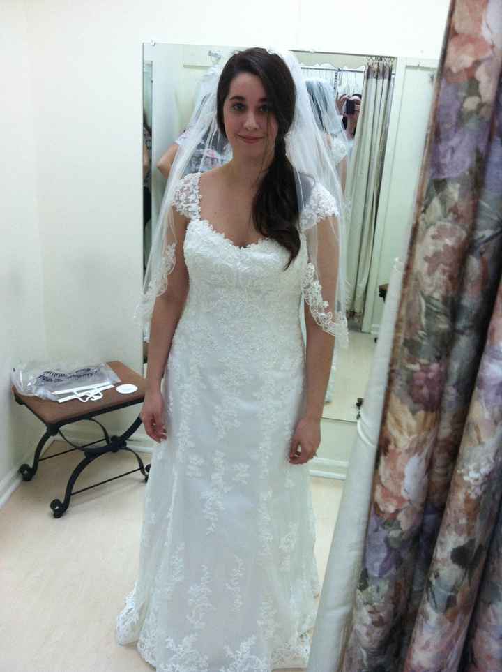 Last dress fitting...or so I thought (PICS)