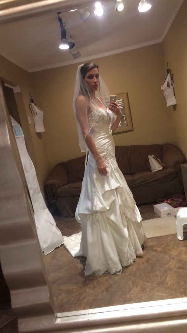Just picked up my dress!