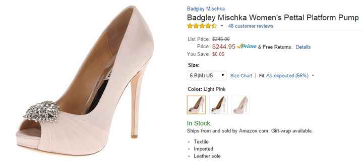 I am shoe-gasming but it's not pink!