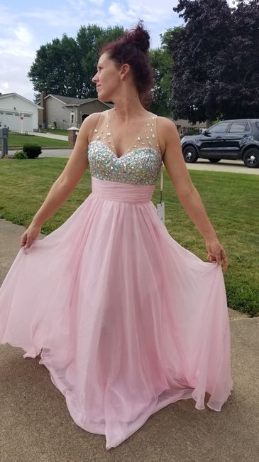 Changed bridesmaids dresses - 1
