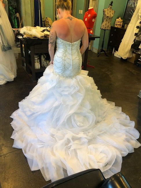 Final dress fitting was today.. 2