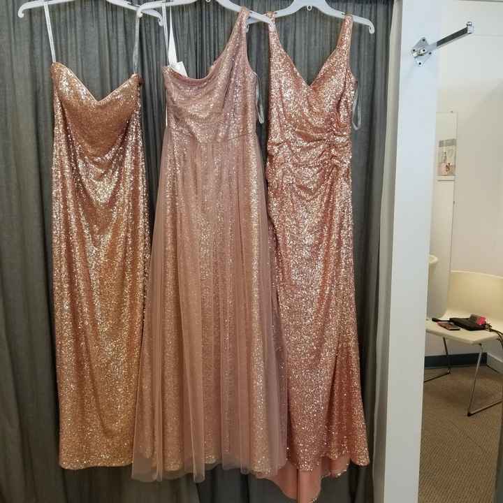Bridesmaids dresses - 1