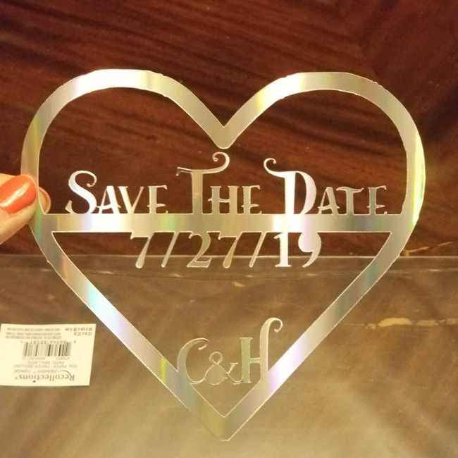 Made my save the dates!! - 4