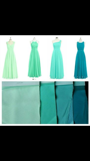 Bridesmaid dresses