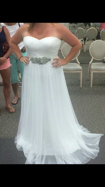 Show off your dress!!