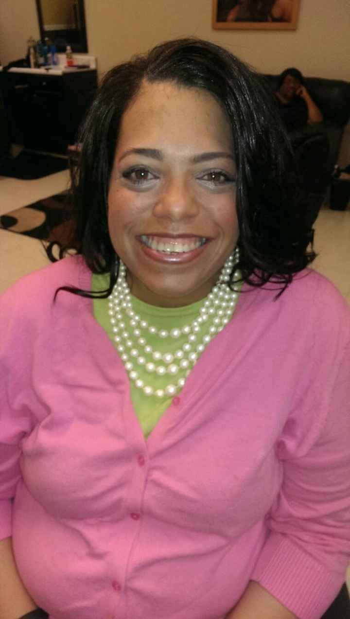 hair and make up trial run...what do you think?