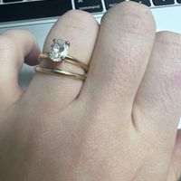 Show me your "plain" wedding bands! 💍 - 1