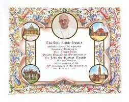 Catholic brides and grooms (and anyone who is interested): Papal blessings