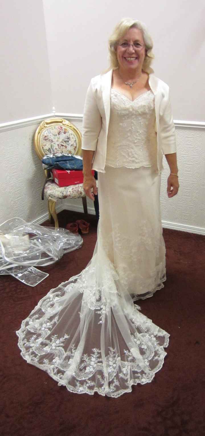 Final dress fitting a success!
