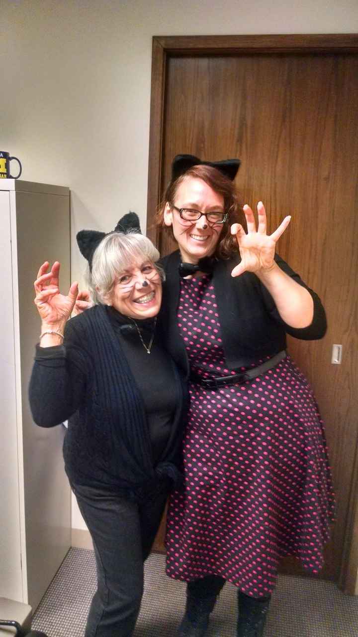 Happy Halloween- dressing up at work??