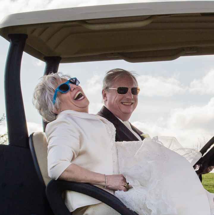 Married ladies, show us your favorite photo from the wedding!