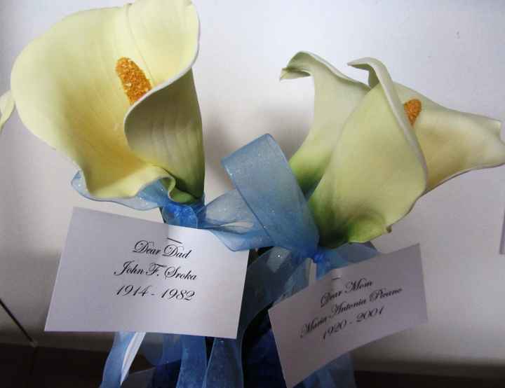 not over-the-top memorial for our parents