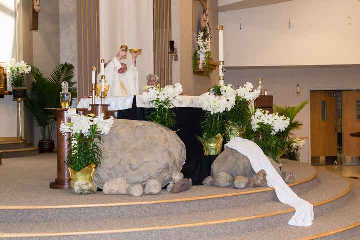 Ceremony in the church!