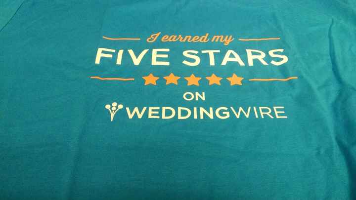 Five star tee arrived!