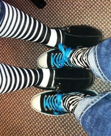 What color are your socks?