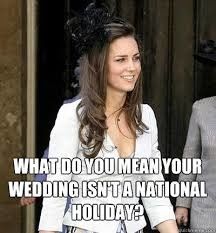 Happy Royal Wedding Eve to our own Princess Kate!
