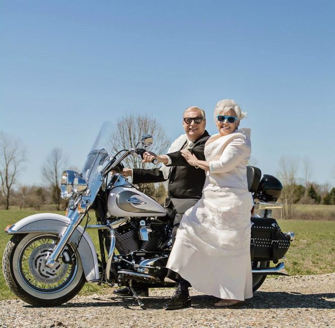 Older wedding